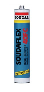 Клей-герметик полиуретановый SOUDAFLEX 40 (черный) 300мл