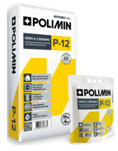 Клей для плитки Polimin (Полимин) П-12  (25кг)