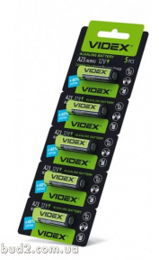 Батарейка VIDEX А23/Е23А (1шт)