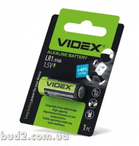 Батарейка VIDEX LR1 (1шт)