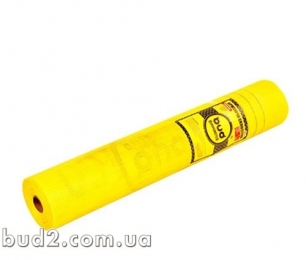 Сетка фасадная 5x5мм желтая PRIME BudMonster 50м (160 г/м2)