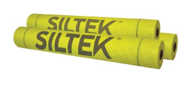 Сетка фасадная SILTEK (Силтек) 5x5мм желтая 50м (160 г/м2)