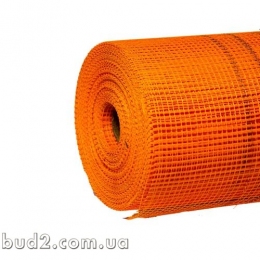 Сетка фасадная 5х5мм оранжевая (160г/м2) (45м)