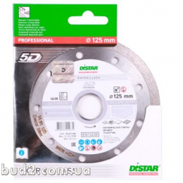 Алмазный диск DISTAR 125x1.2/1.0x8x22.23 (Decor Slim 1A1R)