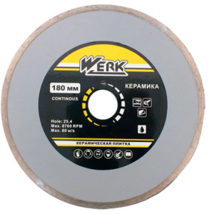 Алмазный диск 180 (Плитка) WERK (WE110122)