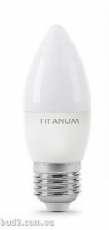 Лампа лед. TITANUM C37 6W E27 4100K 220V (TL-С37-06274)