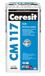 Клей для плитки  Ceresit (Церезит)  СМ 117 (25 кг)