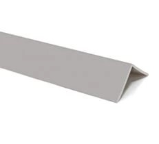 Уголок декоративный ПВХ TIS 10х10мм, серый (2,75м) (40шт)